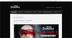 Desktop Screenshot of nuitdemonia.com